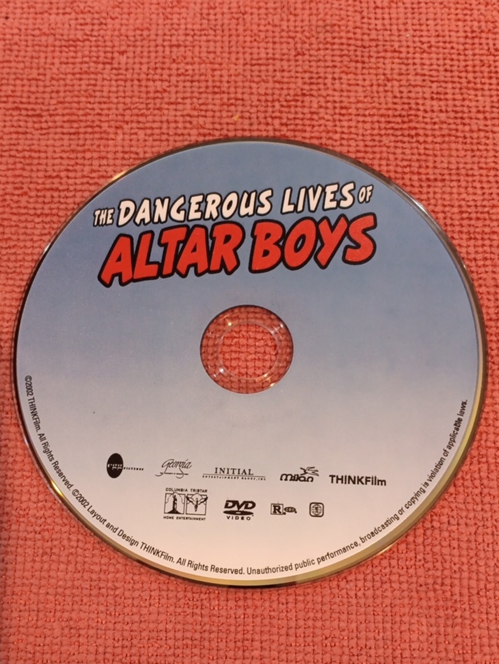 2/$8 The Dangerous Lives of Altar Boys DVD *NO CASE*